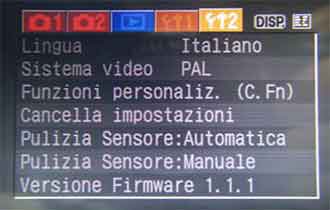 firmware-versione