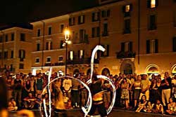 fotografia di notte