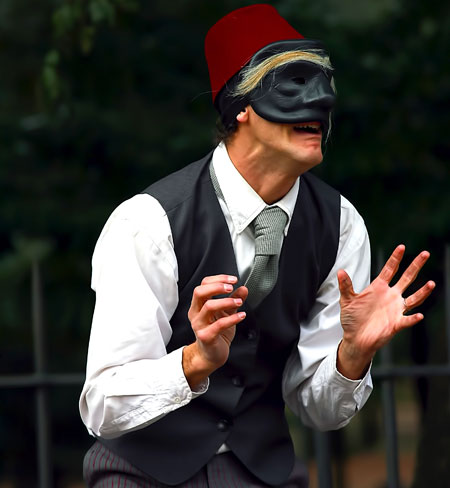 foto ritratto maschera 